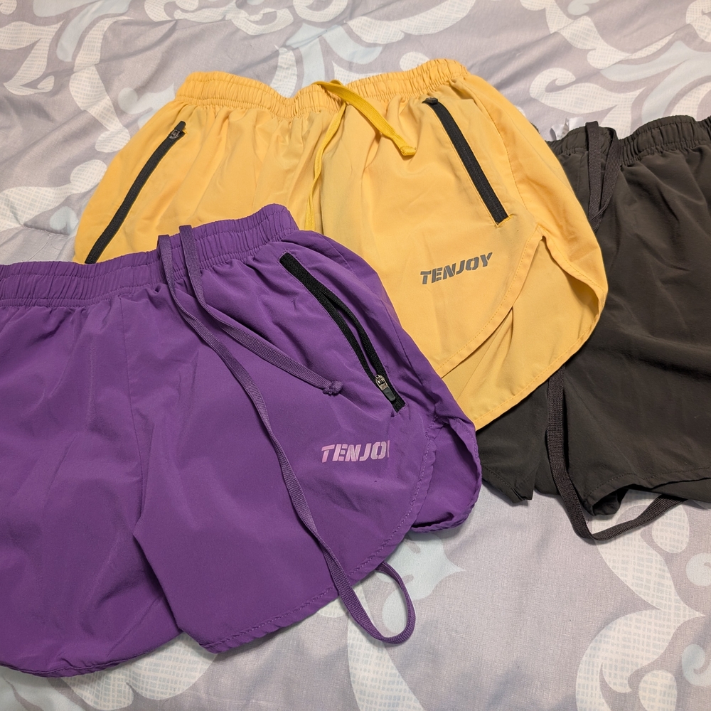 Tenjoy Men's Running Shorts Lot Of 3, Size S, Good Condition